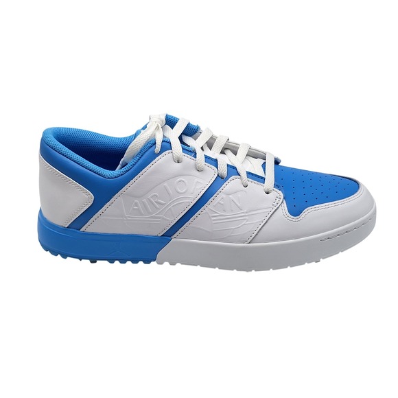 Air Jordan Men's FZ4153-101 Golf Shoes White Blue Low‎ Top